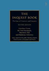 The Inquest Book : The Law of Coroners and Inquests （2ND）