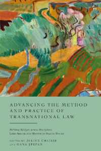 Advancing the Method and Practice of Transnational Law : Building Bridges Across Disciplines