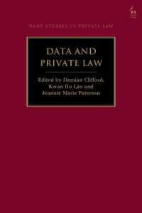 Data and Private Law (Hart Studies in Private Law)