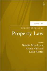 Modern Studies in Property Law, Volume 12 (Modern Studies in Property Law)