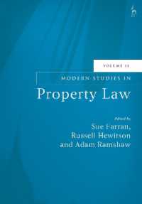 Modern Studies in Property Law, Volume 11 (Modern Studies in Property Law)