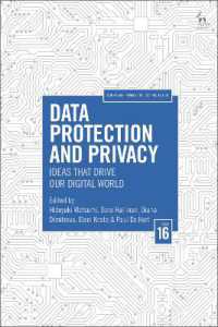 Data Protection and Privacy, Volume 16 : Ideas That Drive Our Digital World (Computers, Privacy and Data Protection)