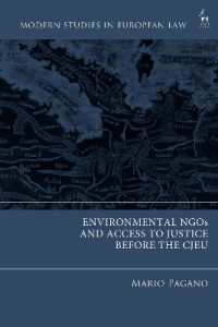 Environmental NGOs and Access to Justice before the CJEU (Modern Studies in European Law)