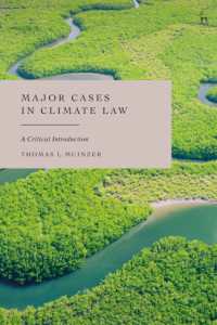 Major Cases in Climate Law : A Critical Introduction