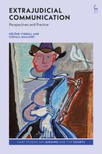 Extrajudicial Communication : Perspectives and Practice (Hart Studies on Judging and the Courts)