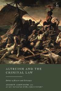 Altruism and the Criminal Law : Duties of Rescue and Tolerance