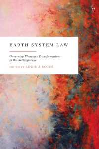 Earth System Law : Governing Planetary Transformations in the Anthropocene