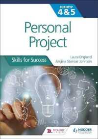 Personal Project for the Ib Myp, Stage 4 & 5 : Skills for Success