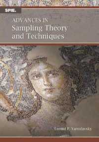 Advances in Sampling Theory and Techniques (Press Monographs)