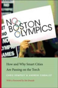 No Boston Olympics : How and Why Smart Cities Are Passing on the Torch -- Hardback