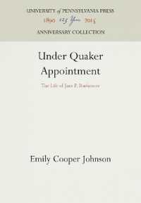 Under Quaker Appointment : The Life of Jane P. Rushmore (Anniversary Collection)