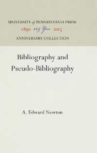 Bibliography and Pseudo-Bibliography (Publications of the A. S. W. Rosenbach Fellowship in Bibliography)