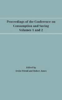 Proceedings of the Conference on Consumption and Saving, Volumes 1 and 2