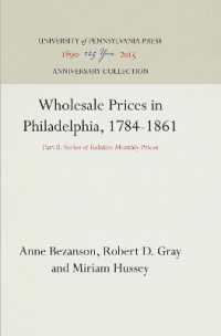 Wholesale Prices in Philadelphia, 1784-1861 : Part II: Series of Relative Monthly Prices (Anniversary Collection)