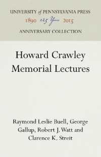 Howard Crawley Memorial Lectures (Anniversary Collection)