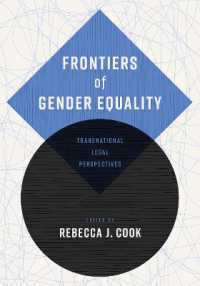 Frontiers of Gender Equality : Transnational Legal Perspectives (Pennsylvania Studies in Human Rights)