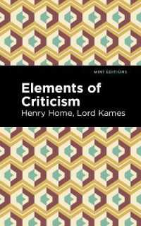 Elements of Criticism (Mint Editions)