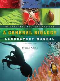 Integrating Lecture and Lab : A General Biology Laboratory Manual （3RD）