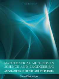Mathematical Methods in Science and Engineering : Applications in Optics and Photonics