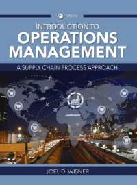 Introduction to Operations Management : A Supply Chain Process Approach