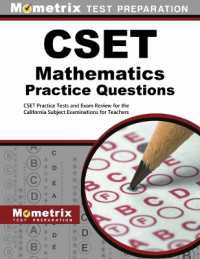 Cset Mathematics Practice Questions : Cset Practice Tests and Exam Review for the California Subject Examinations for Teachers