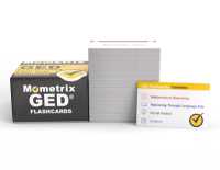 GED Test Prep Flash Cards 2023-2024 : GED Flashcard Study Guide with Practice Test Questions for All Subjects [Full Color Cards]