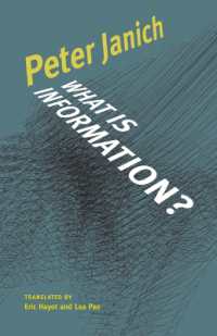 What Is Information? (Electronic Mediations)