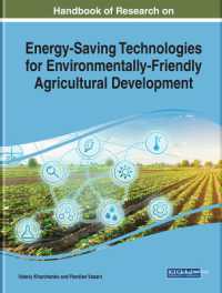 環境にやさしい農業のためのエネルギー節約技術ハンドブック<br>Handbook of Research on Energy-Saving Technologies for Environmentally-Friendly Agricultural Development