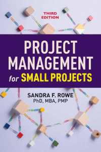 Project Management for Small Projects （3RD）