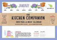 The Kitchen Companion Page-A-Week Calendar 2025 : It's Magnetic! Perfect for the Fridge, Wall, or Desk