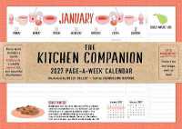 The Kitchen Companion Page-A-Week Calendar 2027 : It's Magnetic! Perfect for the Fridge, Wall, or Desk