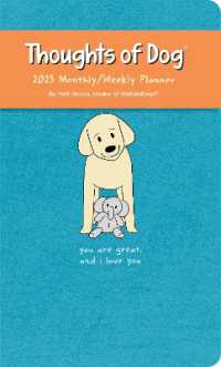 Thoughts of Dog 12-Month 2025 Weekly/Monthly Planner Calendar