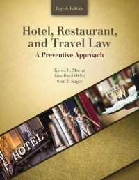 Hotel, Restaurant and Travel Law: a Preventative Approach -- Book （8th ed.）