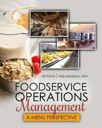 Foodservice Operations Management : A Menu Perspective