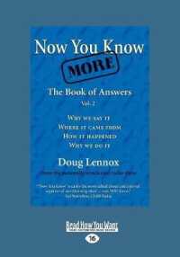 Now You Know More : The Book of Answers, Vol. 2 （Large Print）