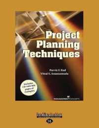 Project Planning Techniques Book (with CD) （Large Print）