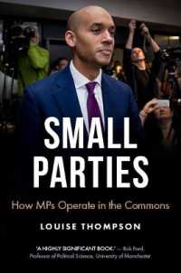 The End of the Small Party? : Change UK and the Challenges of Parliamentary Politics (Manchester University Press)
