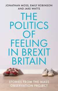 The Politics of Feeling in Brexit Britain : Stories from the Mass Observation Project