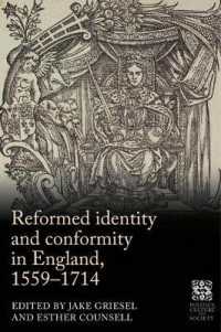 Reformed Identity and Conformity in England, 1559-1714 (Politics, Culture and Society in Early Modern Britain)