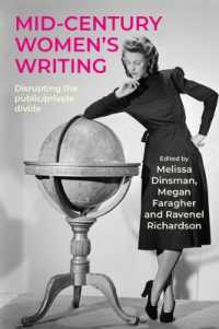 Mid-Century Women's Writing : Disrupting the Public/Private Divide