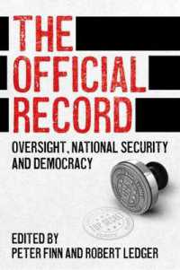 The Official Record : Oversight, National Security and Democracy