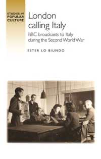 London Calling Italy : BBC Broadcasts during the Second World War (Studies in Popular Culture)