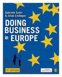 欧州におけるビジネス（第３版）<br>Doing Business in Europe （3RD）