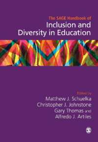 教育における多様性と包含ハンドブック<br>The SAGE Handbook of Inclusion and Diversity in Education