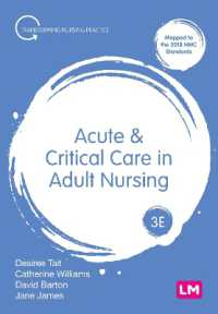 Acute and Critical Care in Adult Nursing (Transforming Nursing Practice Series) （3RD）
