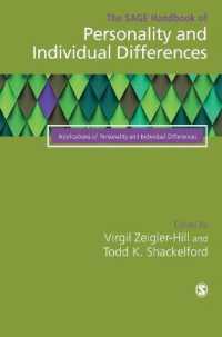 The SAGE Handbook of Personality and Individual Differences : Volume III: Applications of Personality and Individual Differences