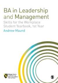 BA in Leadership and Management : Skills for the Workplace Student Yearbook, 1st Year