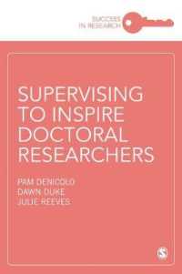 Supervising to Inspire Doctoral Researchers (Success in Research)