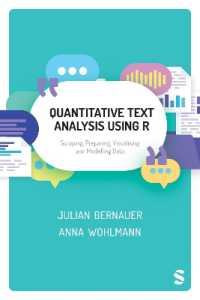 Rを用いた計量テクスト分析<br>Quantitative Text Analysis Using R : Scraping, Preparing, Visualising and Modelling Data