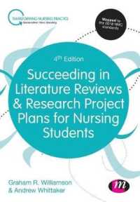 Succeeding in Literature Reviews and Research Project Plans for Nursing Students (Transforming Nursing Practice Series) （4TH）